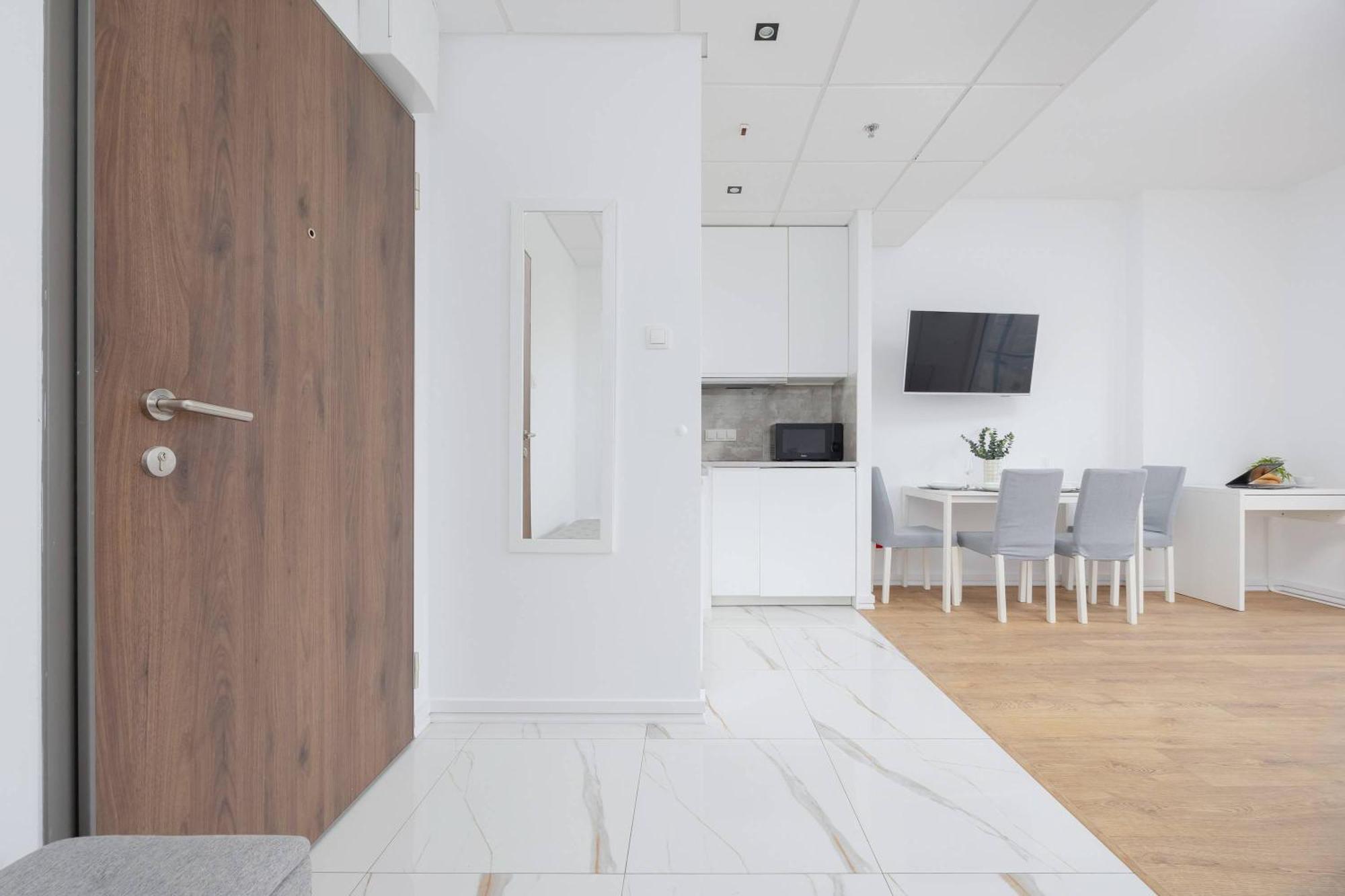 Kasprzaka Near Metro Plocka With Ac And Parking By Rent Like Apartament