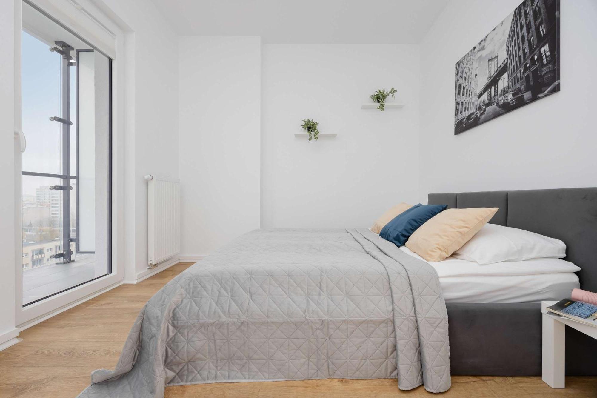 Kasprzaka Near Metro Plocka With Ac And Parking By Rent Like Apartament Warszawa