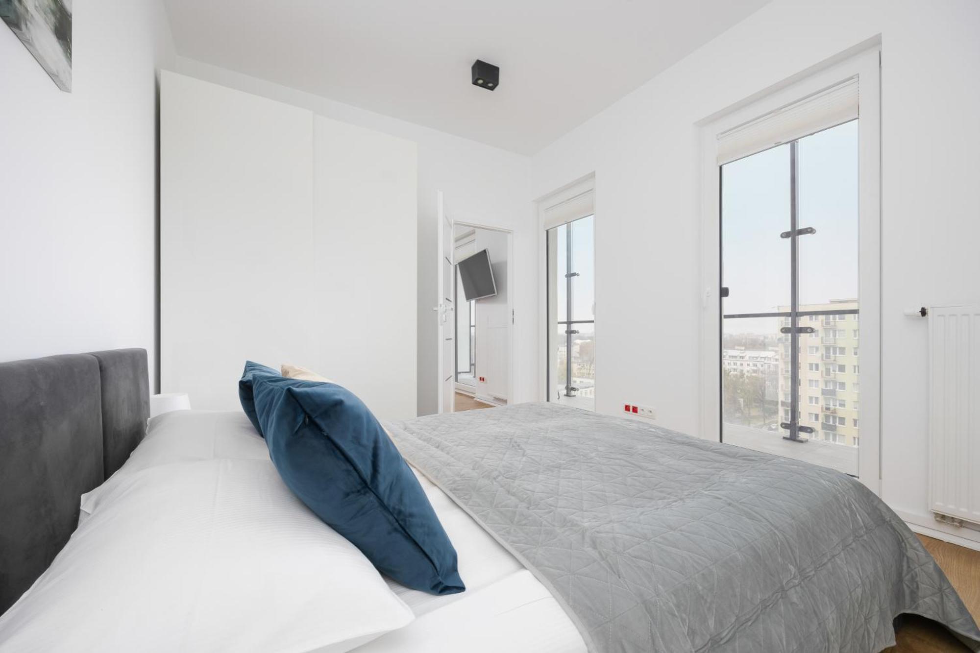 Apartament Kasprzaka Near Metro Plocka With Ac And Parking By Rent Like